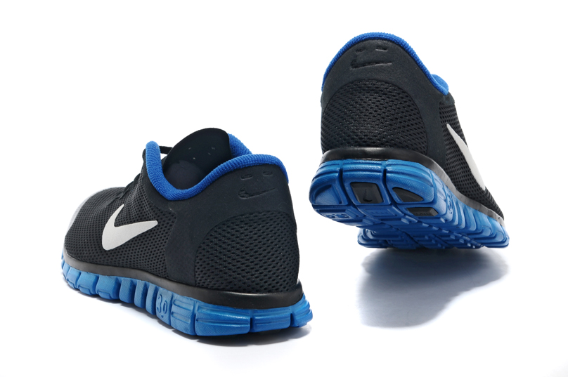 Nike Free 3.0 hommes noirs bleus nouvelles chaussures hommes (2)